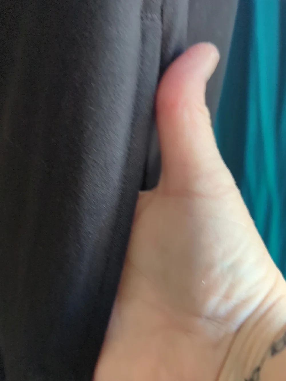 Time and Tru Black And Teal Bundle  Short-Sleeve Scoop Neck Dresses - Picture 4 of 9